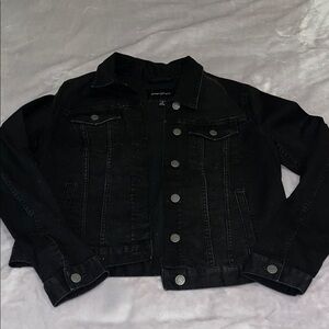 Banana Republic Black Jean Jacket